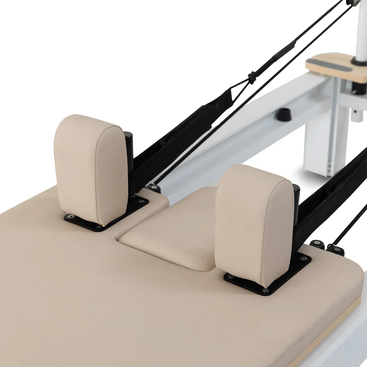 IN STOCK AT MENAI FOR IMMEDIATE COLLECTION : Lifespan Fitness Contour Pro Aluminium Pilates Reformer Bed Set, Beige - (Suitable for Clinics)