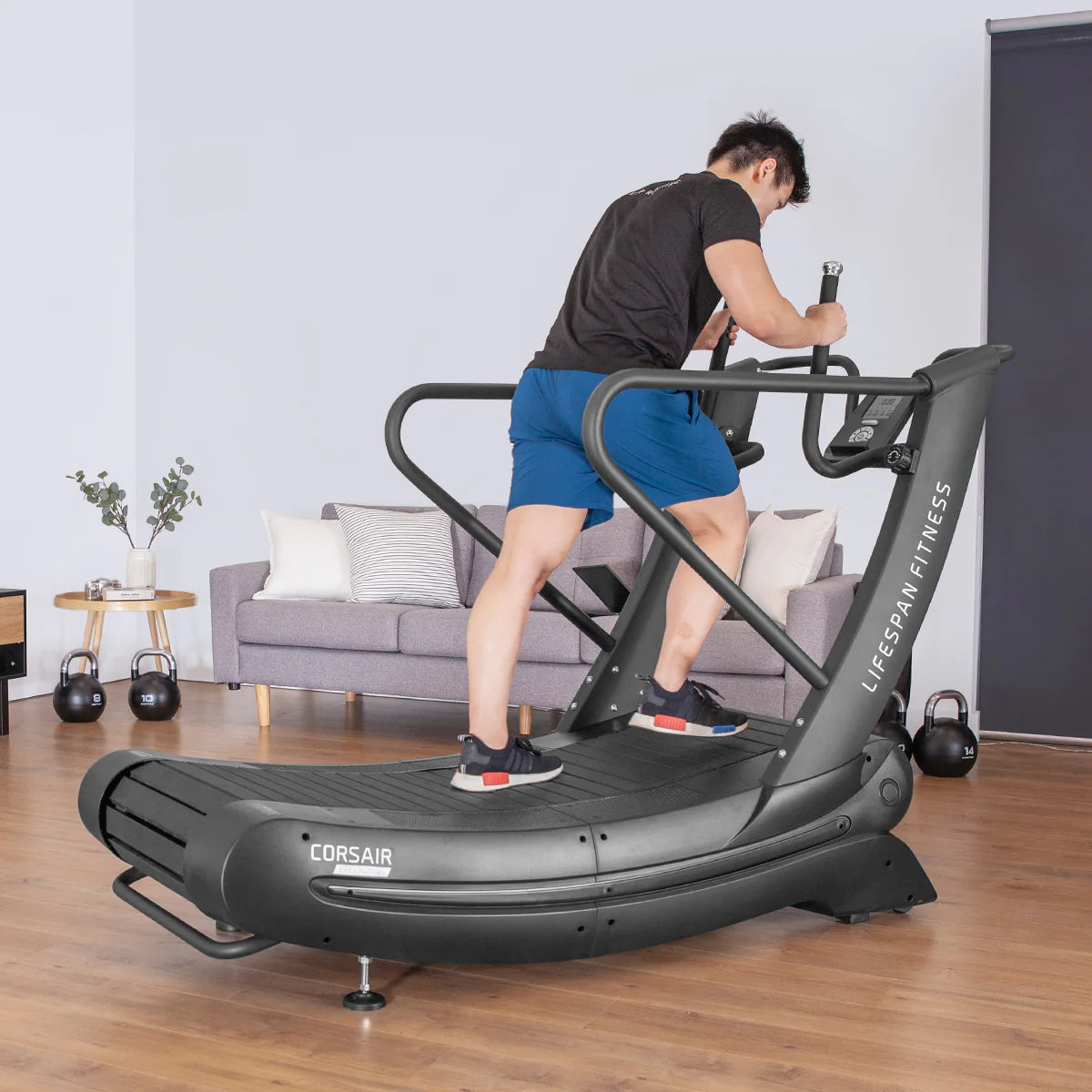 WINTER WORKOUT SALE:  Corsair FreeRun 105 Curved Treadmill, $3999.00
