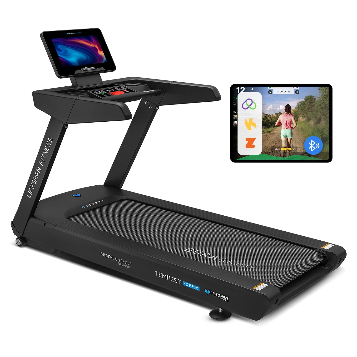 WINTER WORKOUT SALE!  Tempest CRX Commercial Smart Treadmill with 15.6" TFT Touch Display $4099.00