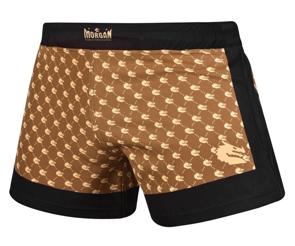 MORGAN 1918 HERITAGE HIGH CUT MMA SHORTS | DURABLE FIGHT SHORTS FOR TRAINING & COMPETITION