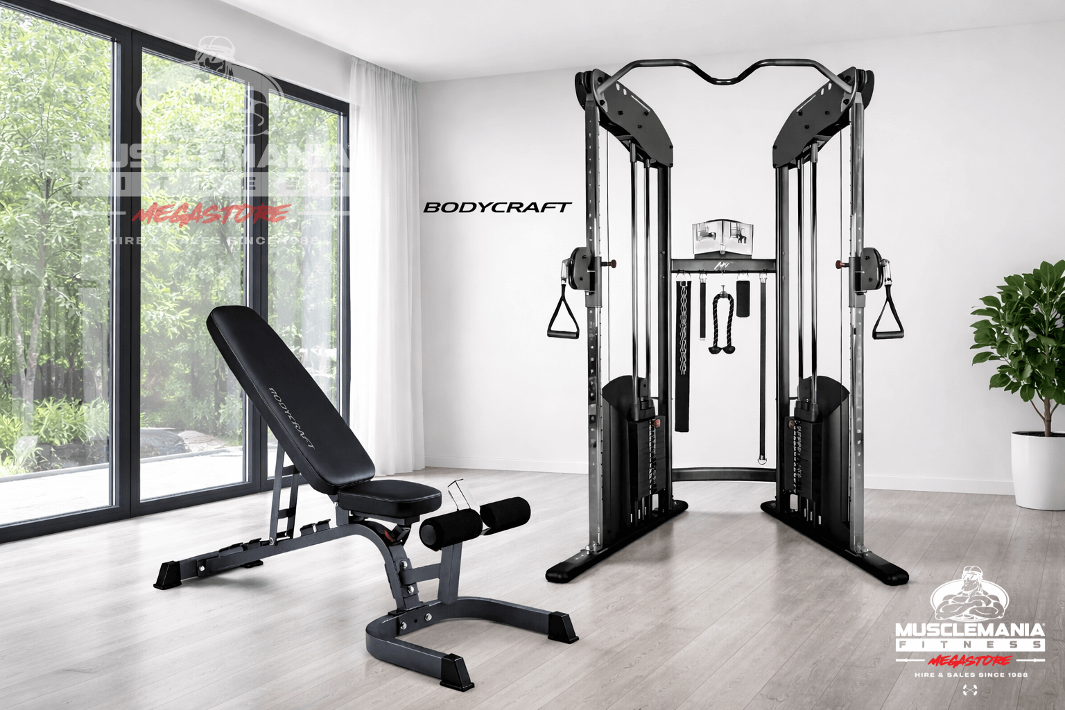PACKAGE DEAL: BODYCRAFT ELITE FUNCTIONAL TRAINER  PACKAGE