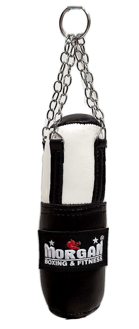 MORGAN MINI PUNCH BAGS | BOXING KEYRING & ZIPPER ACCESSORY NOVELTY GIFT