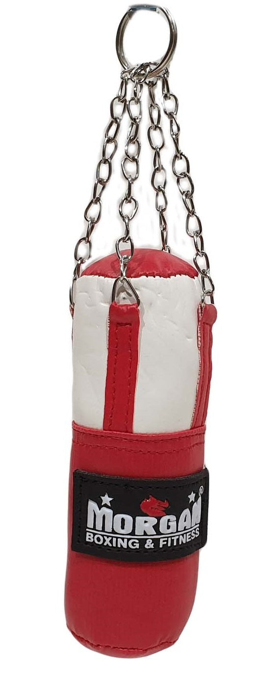 MORGAN MINI PUNCH BAGS | BOXING KEYRING & ZIPPER ACCESSORY NOVELTY GIFT