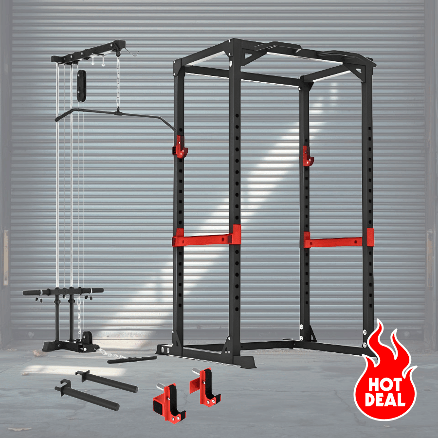 Pivot PHR3260 Heavy Duty Power Rack Cage - COMBO