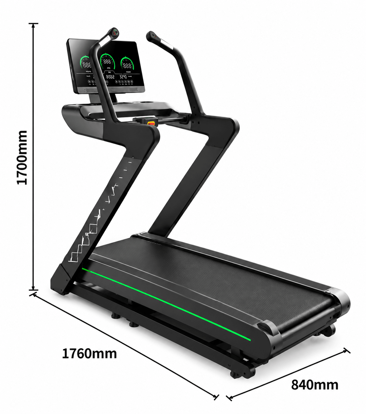 Pure Design Alpine Treadmill | 40% Incline & 3.0HP Motor