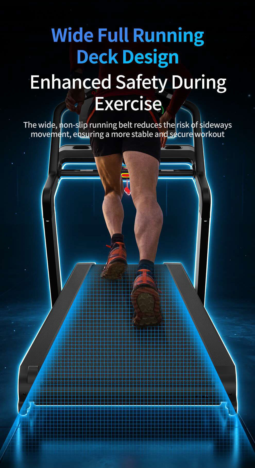 Pure Design Alpine Treadmill | 40% Incline & 3.0HP Motor