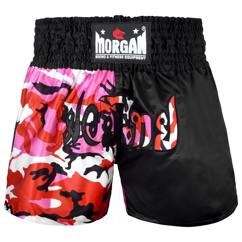 MORGAN 50/50 DIABLA MUAY THAI SHORTS | PINK