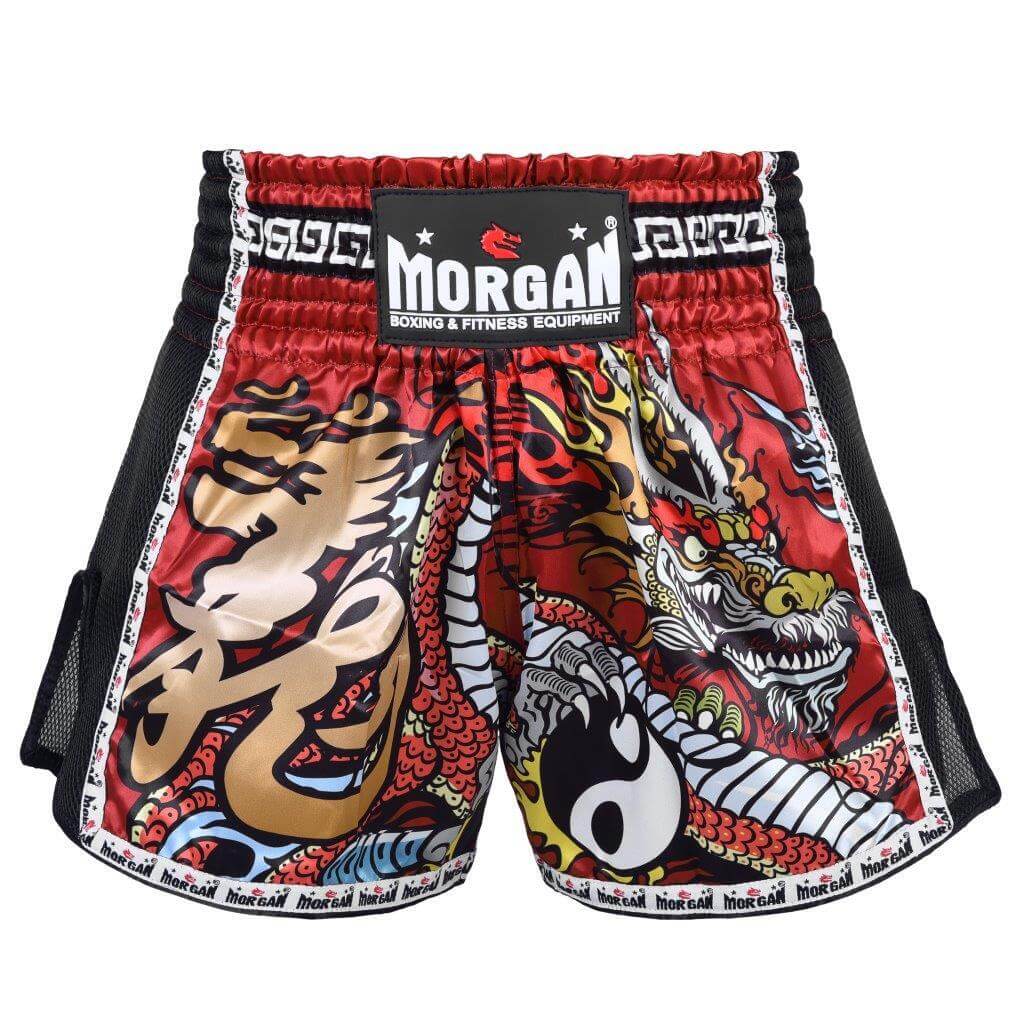 MORGAN RED DRAGON MUAY THAI SHORTS