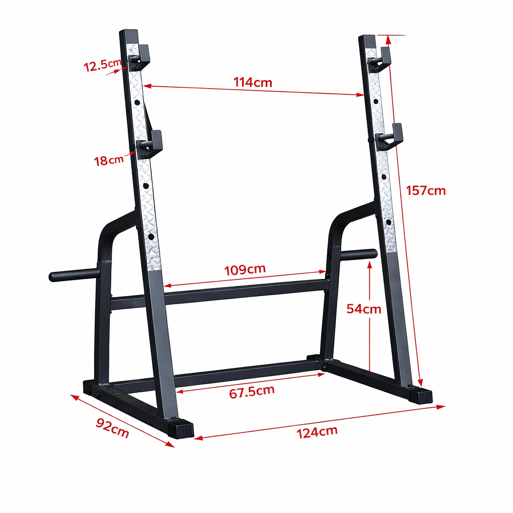 FINAL CLEARANCE - YS Heavy Duty Squat Rack (180kg rating)