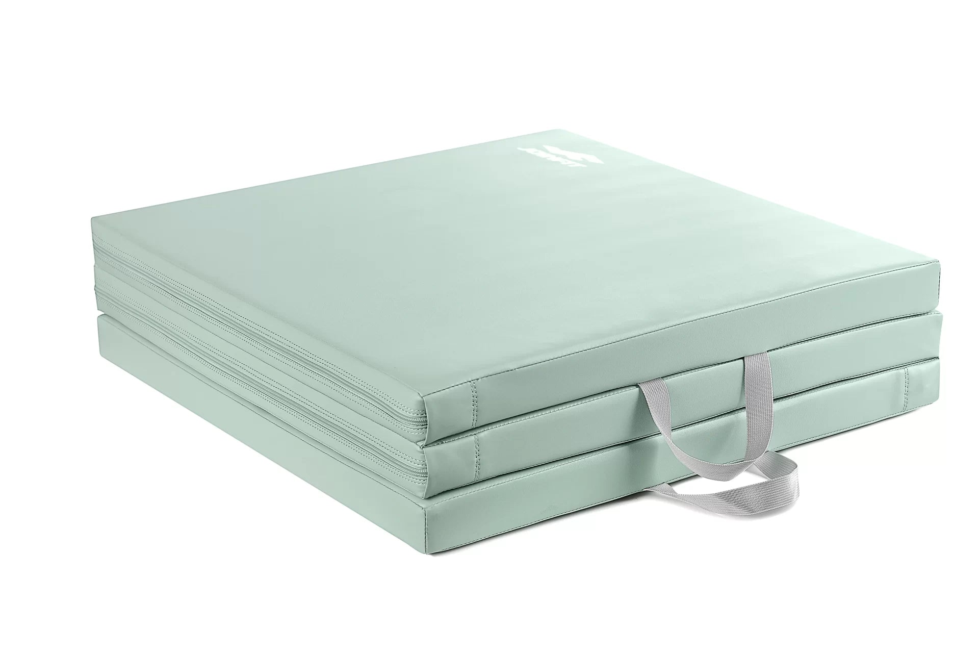 Tri-Fold Vinyl Gym Exercise Mat - 2ft wide x 6ft long