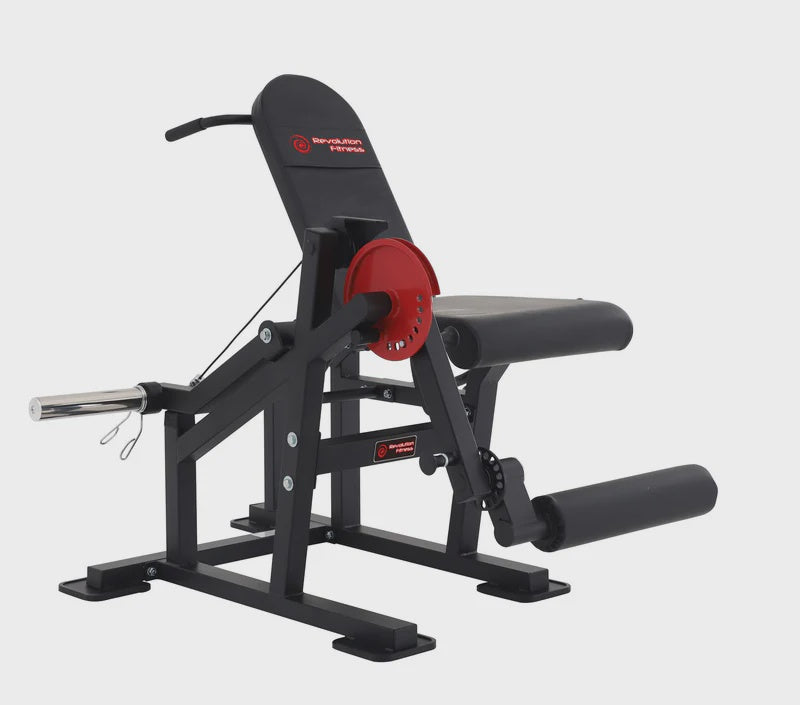 Revolution Leg Extension Leg Curl Bench | Plate Loaded Lower Body Machine
