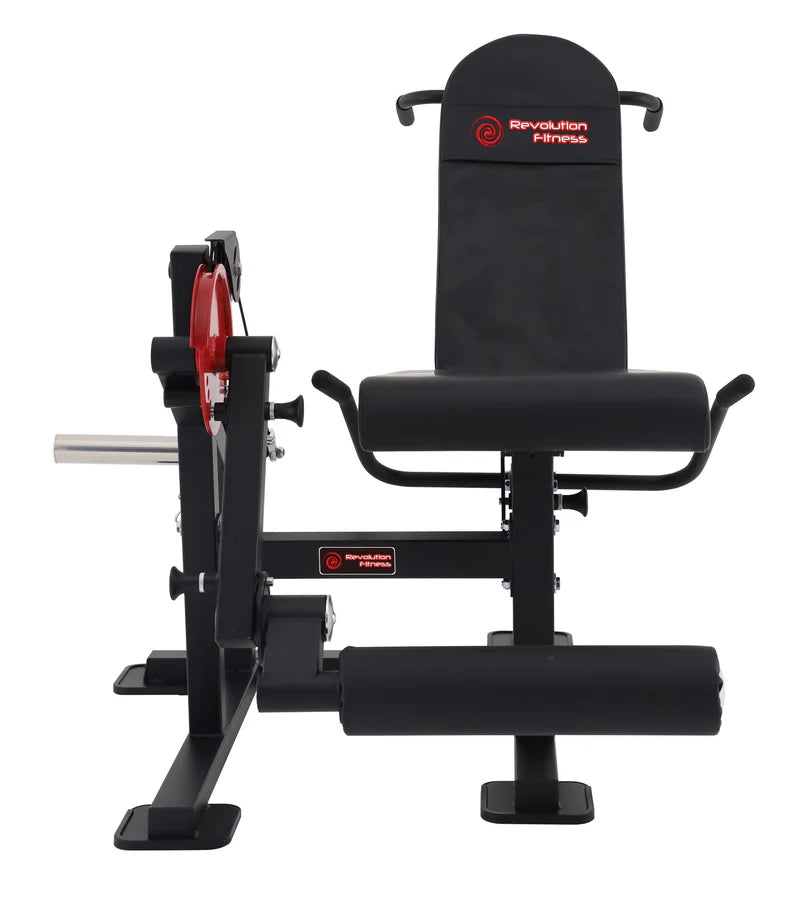 Revolution Leg Extension Leg Curl Bench | Plate Loaded Lower Body Machine