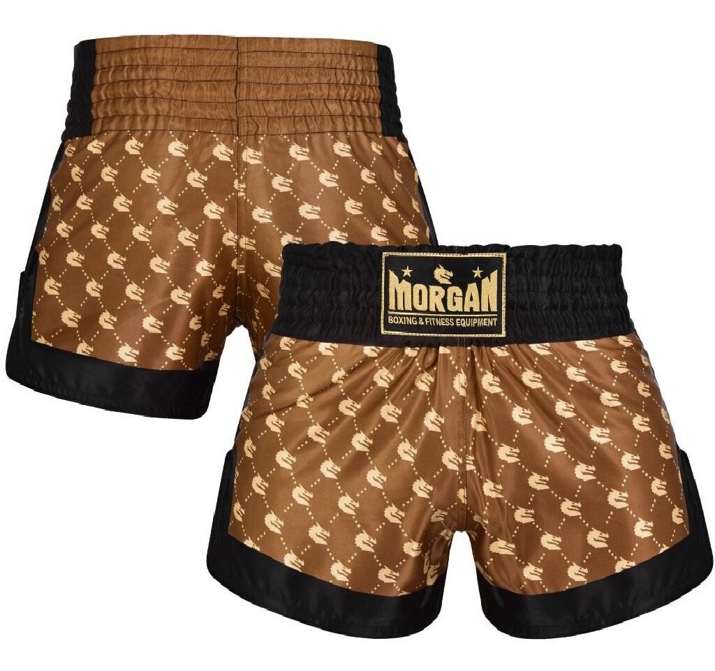 Morgan 1918 Heritage Muay Thai Shorts | High Cut Fight Shorts