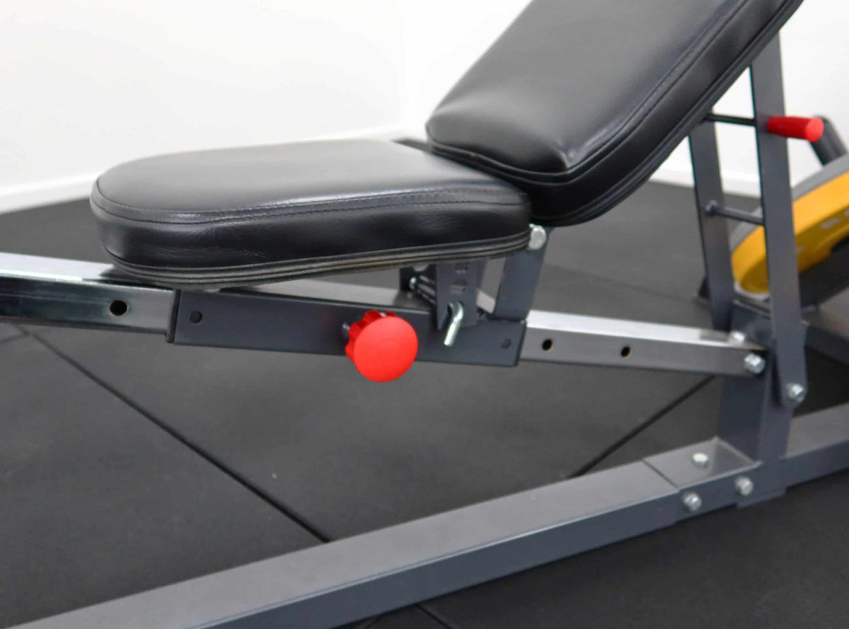 HEAVY DUTY LEVERAGE CHEST/SHOULDER/BACK BENCH PRESS MACHINE
