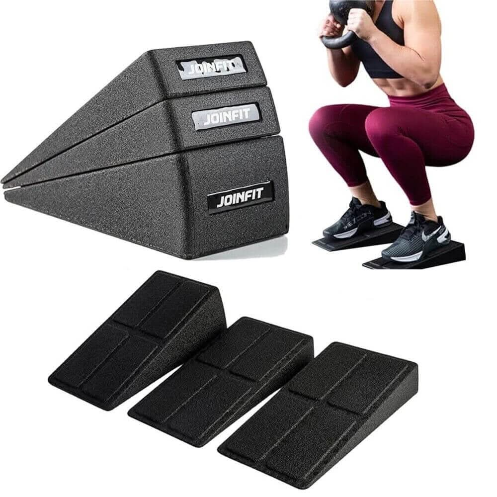 JoinFit Squat Blocks set of 3 Sizes, Stretch Slant Boards