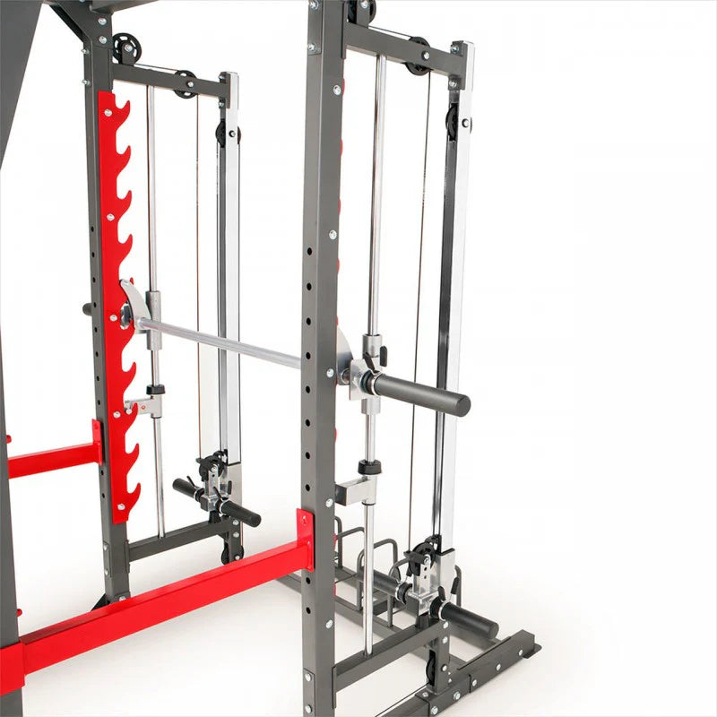 SHOWROOM MODEL SPECIAL: Marcy Pro Smith Machine Home Gym Training System Cage with Bench | SM-4903