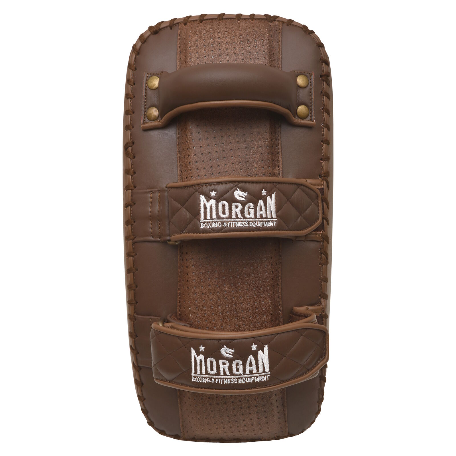 Morgan 1918 Heritage Curved Thai Kick Pads | Elite Striking Power