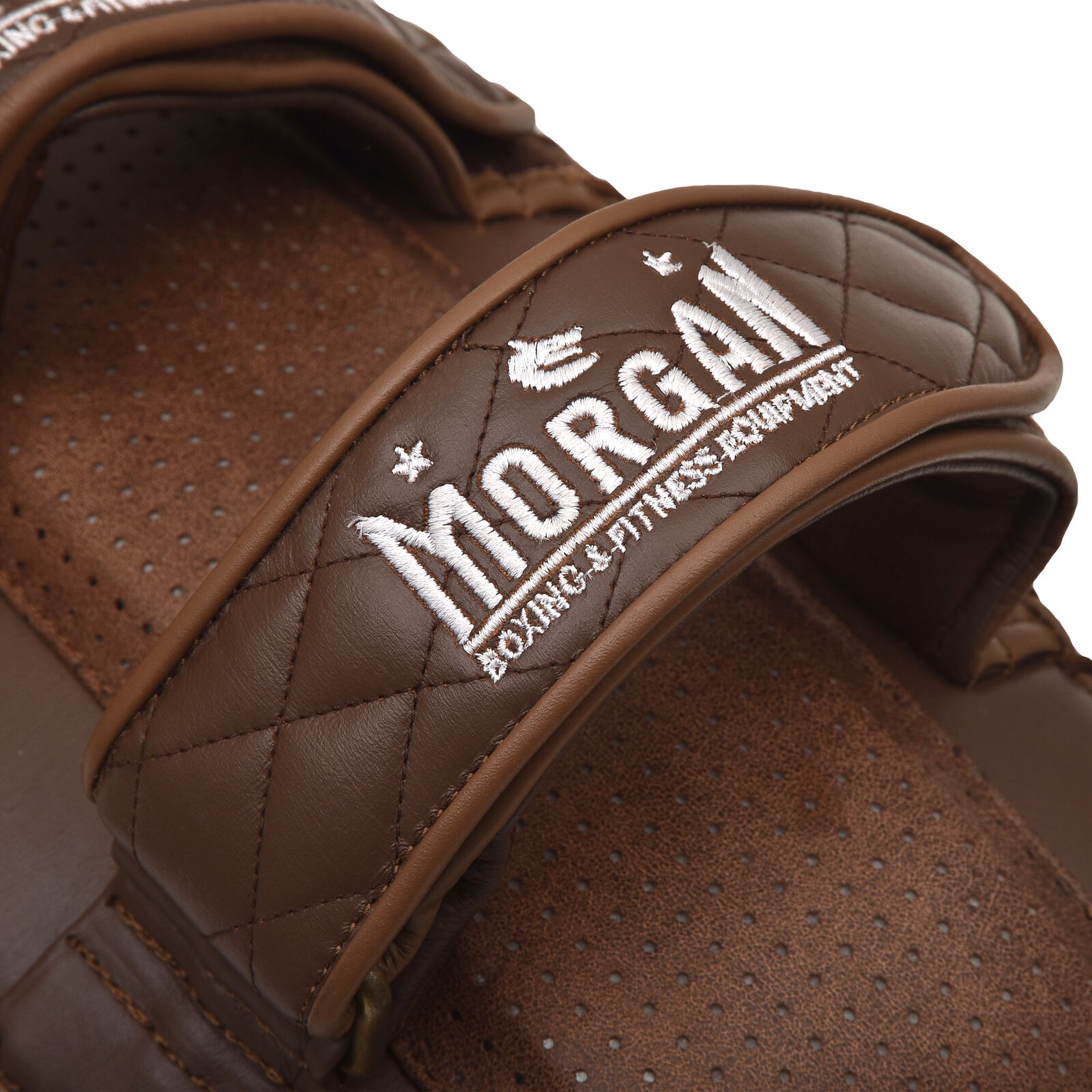 Morgan 1918 Heritage Curved Thai Kick Pads | Elite Striking Power
