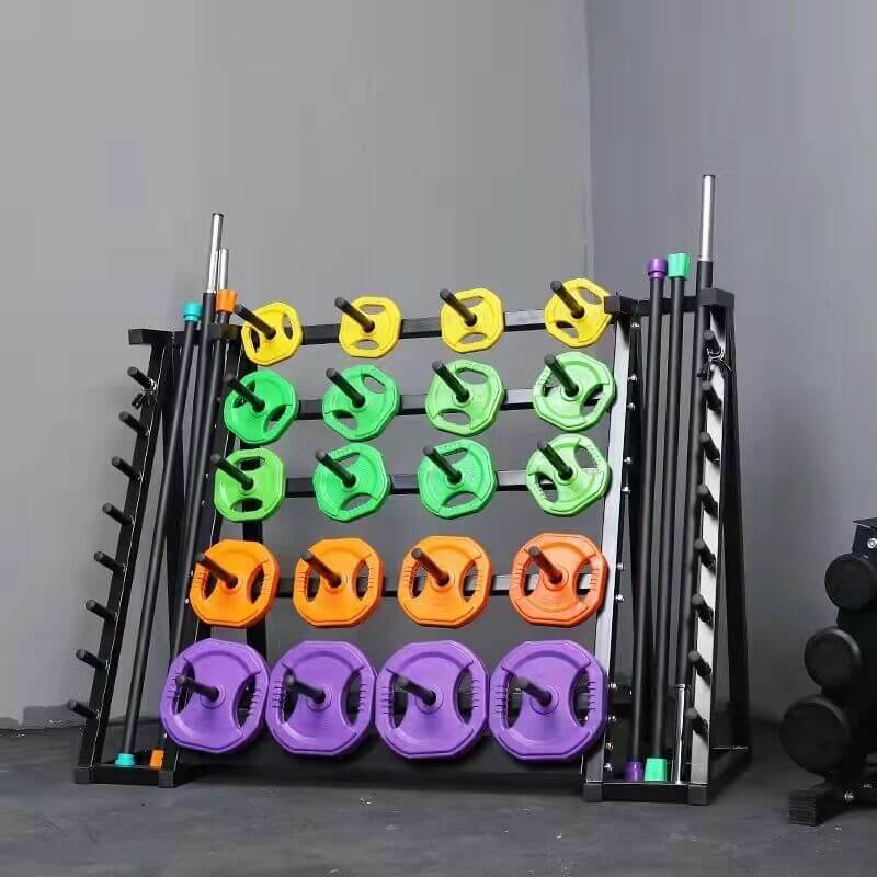 Body Pump Set Rack