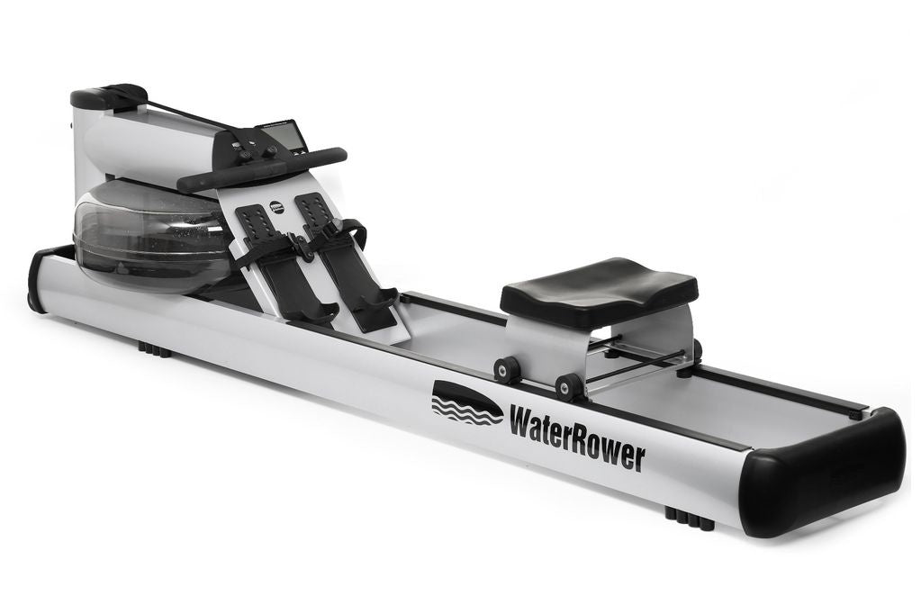 WaterRower M1 with S4 Performance Monitor | Full-Body Commercial Rowing Power