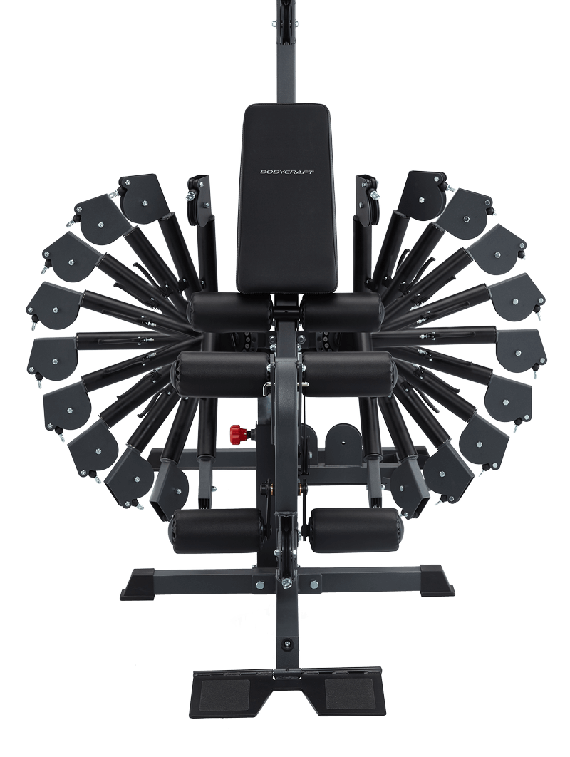 SALE:  BODYCRAFT L7860G - PREMIUM DELUXE XPRESS PRO TRAINING SYSTEM* with Double-Up Cabling System