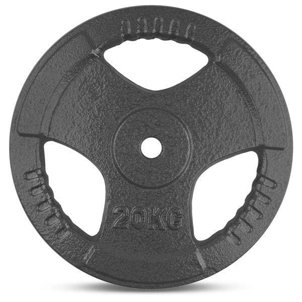 STANDARD TRI-GRIP CAST WEIGHTS (for 25mm  bars) Sold in pairs, $4.75/kilo starting from: - Musclemania Fitness MegaStore