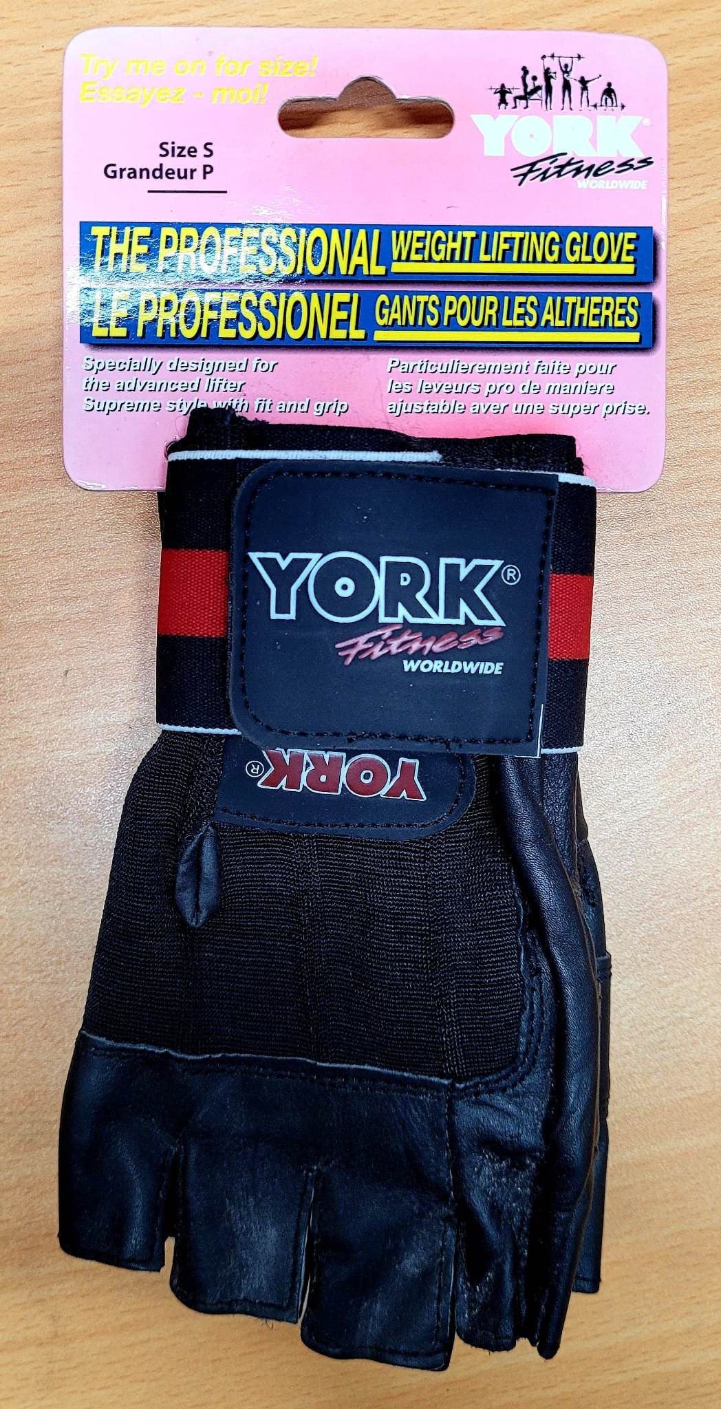 CLEARANCE:  York Weightlifting Gloves - Small