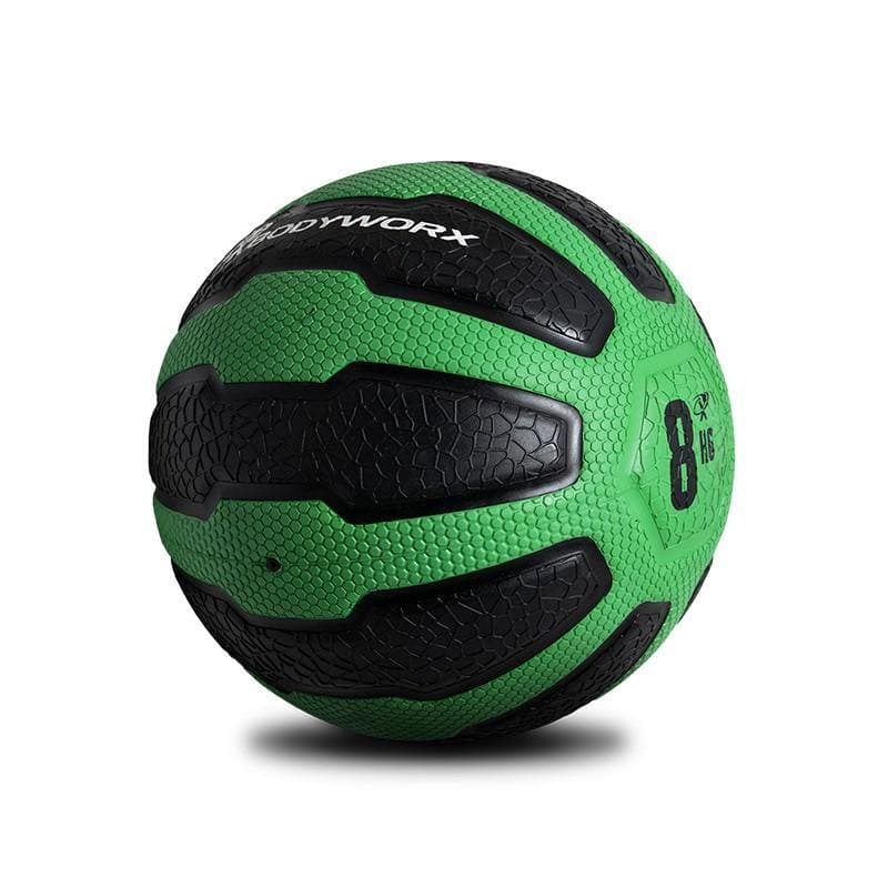 Bodyworx Rubber Medicine Ball (1kg - 10kg) from: - Musclemania Fitness MegaStore