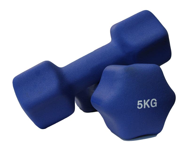 CLEARANCE Neoprene Dumbbells sold in pairs from 0.5kg