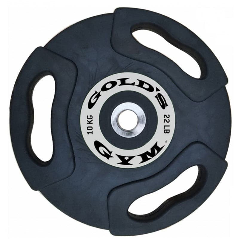 GOLD'S GYM PREMIUM OLYMPIC RUBBER GRIP WEIGHT PLATES