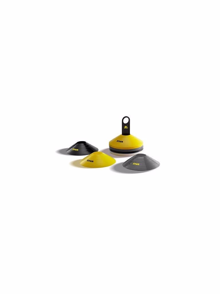 CLEARANCE - Ziva Commercial-Grade Agility Cones and Carry Stand