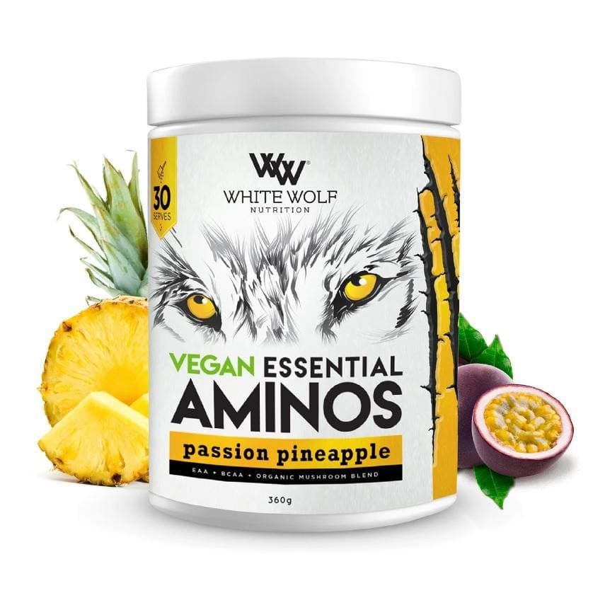 White Wolf Nutrition Vegan Essential Aminos - Musclemania Fitness MegaStore