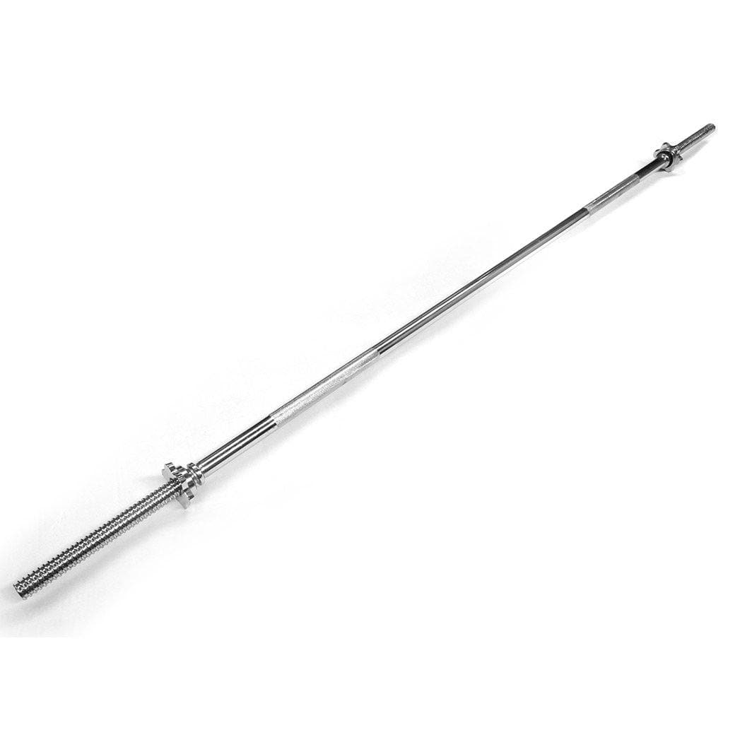 5 Foot Standard Barbell with Collars (28mm Diameter) - All Styles Available, choose Style from: - Musclemania Fitness MegaStore