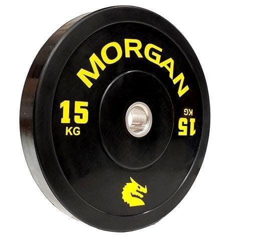 MORGAN 15KG OLYMPIC BUMPER PLATES (PAIR) - Musclemania Fitness MegaStore