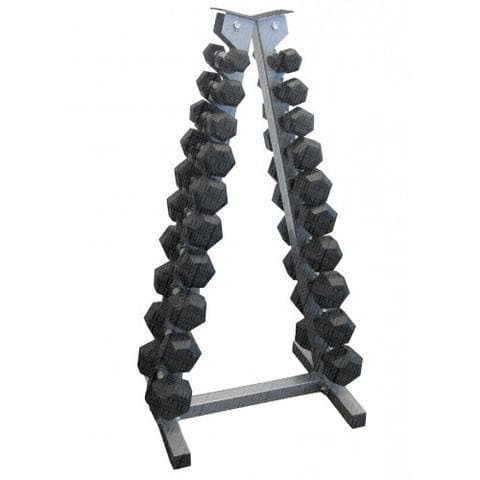 TRIANGULAR DUMBBELL RACK - Musclemania Fitness MegaStore