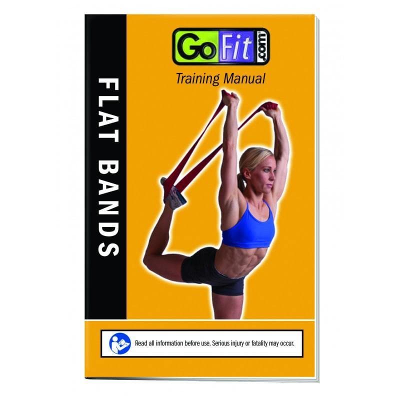 GoFit GF-SFB Single Latex-Free Flat Band - Musclemania Fitness MegaStore