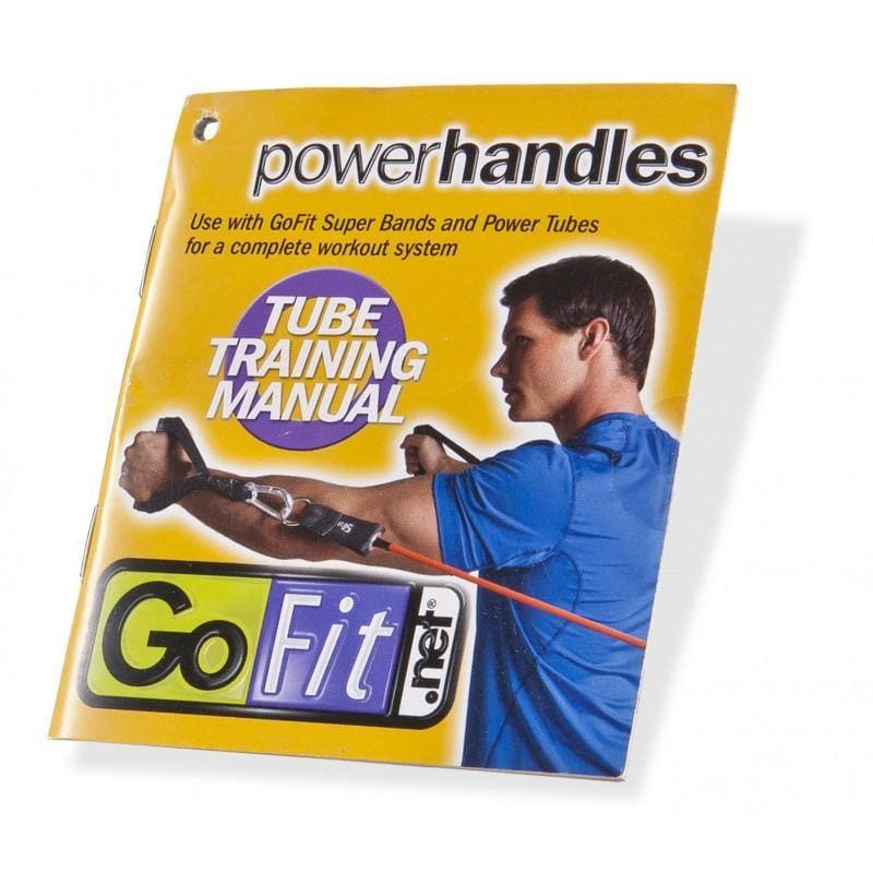 GoFit GF-STHC Extreme Tube-Band Power Handle (Pair) - Musclemania Fitness MegaStore