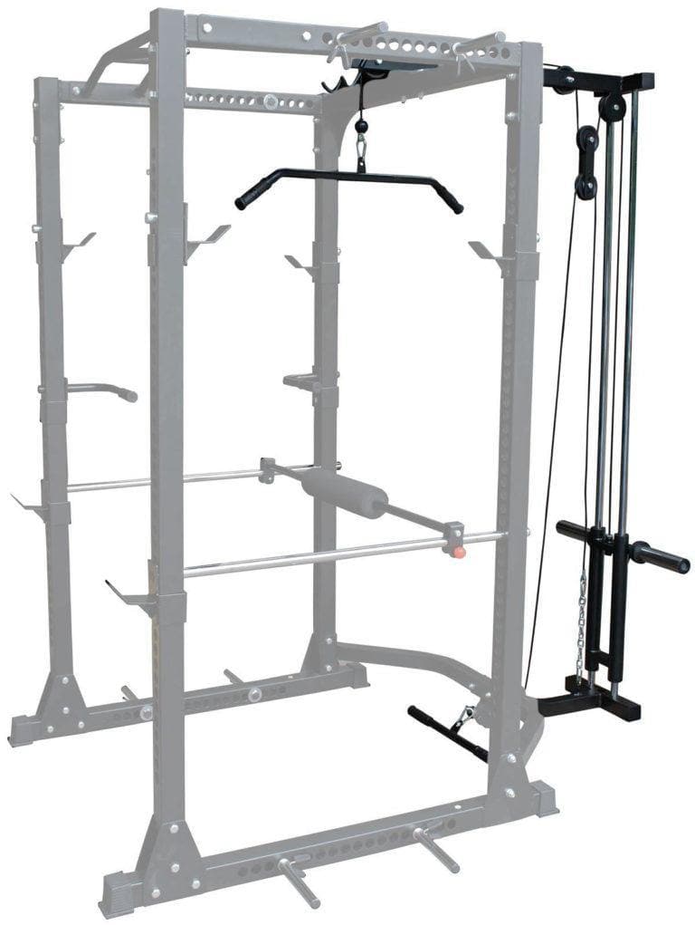 Online Special- Power Cage with Optional Lat Attachment - Musclemania Fitness MegaStore