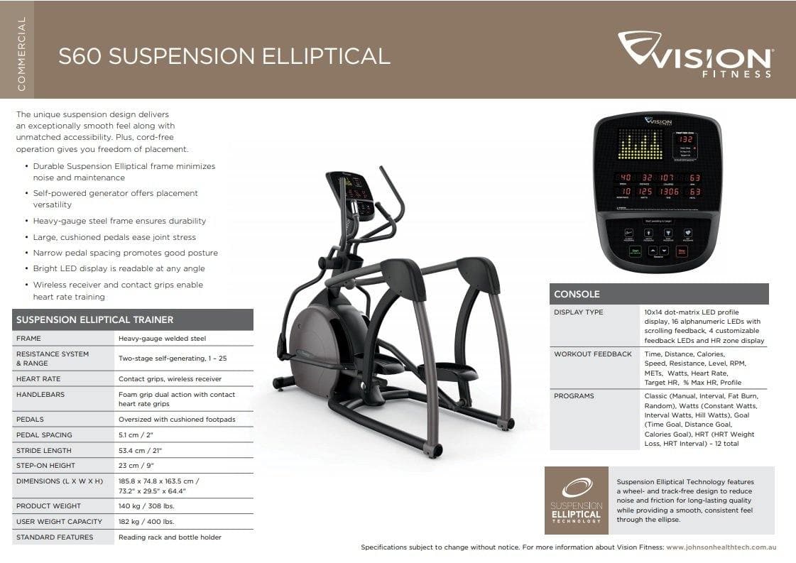 Vision on sale cross trainer