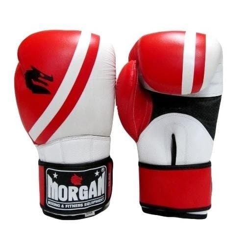 MORGAN V2 PROFESSIONAL LEATHER BOXING GLOVES (10 -12 -14 -16oz) - Musclemania Fitness MegaStore